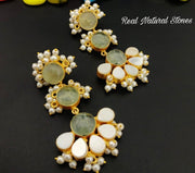 Gajra Earrings Pearl
